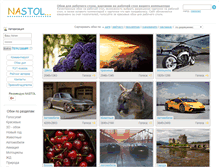 Tablet Screenshot of nastol.com.ua